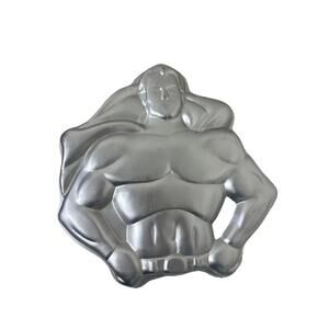 Vtg Wilton Superman Cake Pan Mold 502-1212 DC Comics Super Hero